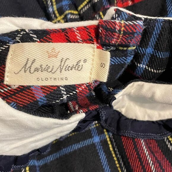 Marie Nicole Cotton Plaid Reindeer Christmas Dress Size Small (2 years) - Picture 3 of 6